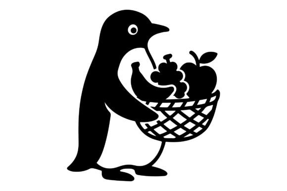 Free Penguin Holding Fruits Basket SVG: A Designer’s Real-World Evaluation