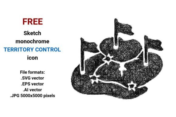 FREE Sketch Territory Control Icon: A Graphics Freebie for Creative Crafters