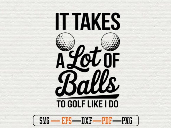 Golf SVG Files for Cricut: A Playful Graphic Design Asset for Crafts and Merch