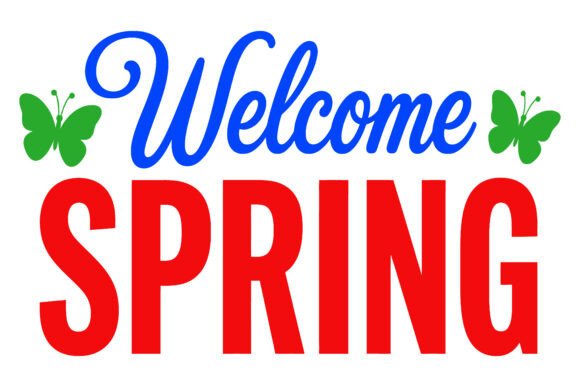 Spring Typography Floral SVG Bundle: A Free Graphic Asset for Fresh Branding