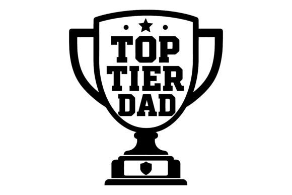 Top Tier Dad SVG Design: A Bold Asset for Local Business Branding