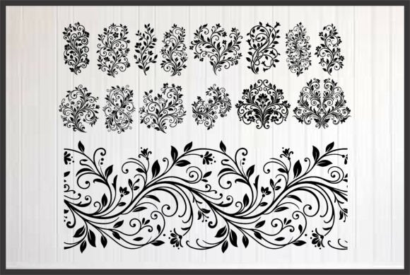 Vintage Floral Borders and Elegant: A Graphics Freebie for Creative Sellers